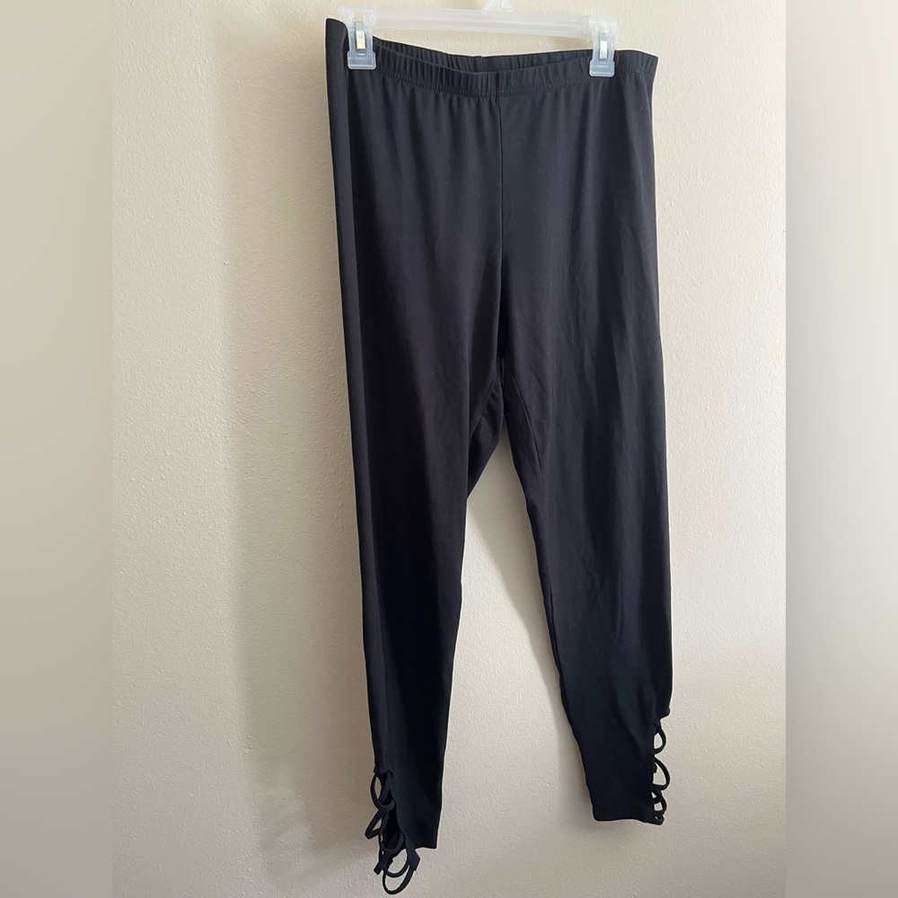 Bobbie Brooks Black Plus Size Leggings